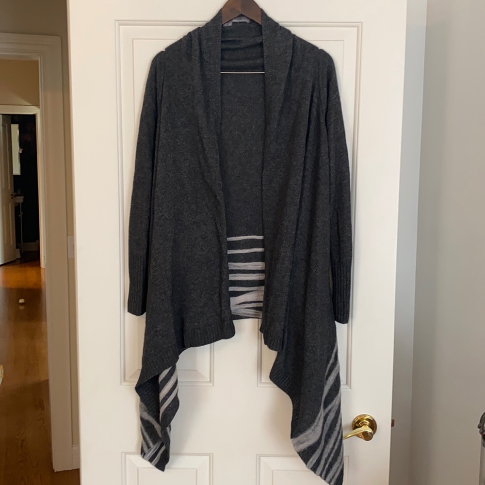 360 SWEATER open front cardigan